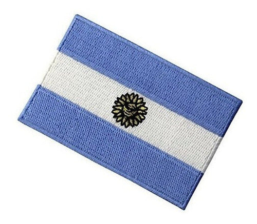 Parche para coser con la bandera de Argentina