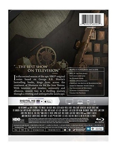 Juego De Tronos: Temporada 2 (steelbook) [blu-ray] Hd