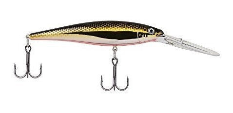 Flicker Minnow Cebo de pesca de latón negro, Múltiples