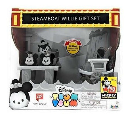 Juego De Regalo Tsum Tsum Disney Steamboat Willie - Mickey