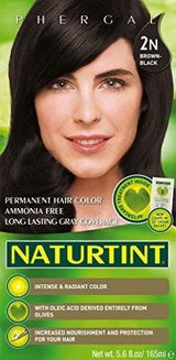 Naturtint Color De Cabello Permanente, Color Negro Pardo 2n