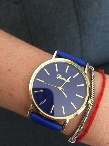 Yunanwa 10 Pack Mujeres Hombres Relojes De Platino Unisex