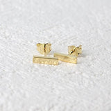 Pendientes Chapada  Oro De 14k, Bola, Bola