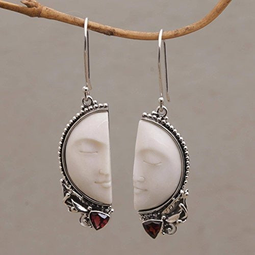 Pendientes colgantes de plata esterlina