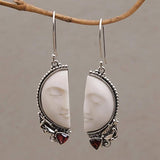 Pendientes colgantes de plata esterlina