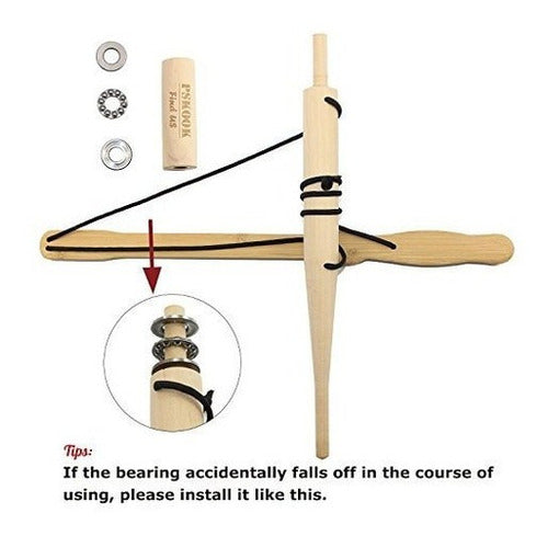 Kit de broca para arco de madera para principiantes