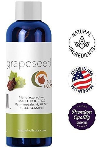 Aceite De Semilla De Uva Puro Para El Cabello La Cara