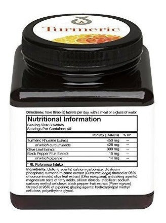 Cúrcuma Youtheory Advanced Con Pimienta Negra (bioperina),