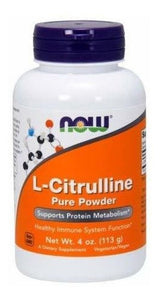 Now Foods L-citrulina en polvo, 4 Onzas (paquete De 2)