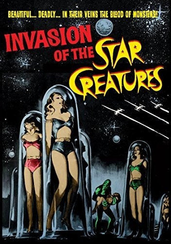 La Invasión De Las Criaturas Estelares dvd