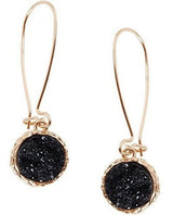 Pendientes de aros colgantes de gota para mujer