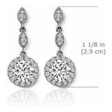 Pendientes De La Boda De Las Damas De Honor En Plata