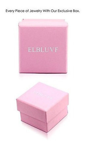Elbluvf Pendientes De Acero Inoxidable Para Mujer