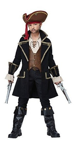 Disfraz de capitán pirata de lujo