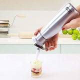 batidor de crema profesional de aluminio