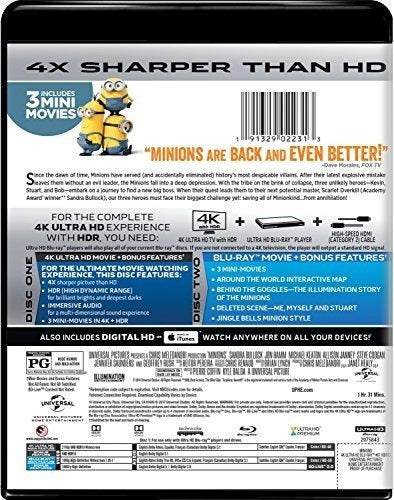 Minions [blu-ray]