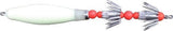 Ahi Usa Squid Jig de cuerpo de plomo ponderado, 6 Pulgadas
