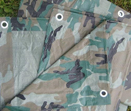 Lona De Camuflaje De 7 'x 10