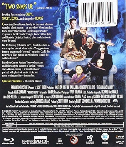 La Familia Addams [blu-ray]