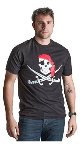 Jolly Roger Calavera y tibias cruzadas Disfraz De