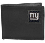 Billetera Plegable De Cuero Nfl New York Giants