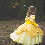 Belle Disfraces Vestir Fiesta Niñas Princesa Cosplay