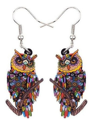 Pendientes Acrílico Arte tematico