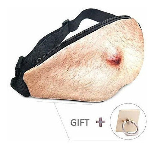 Cangurera chistosa en forma de panza para que papá