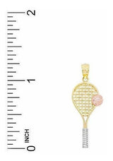 colgante de Oro Rosa