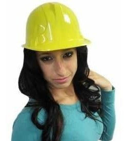 Sombrero De Construcción Amarillo Para Adultos 12