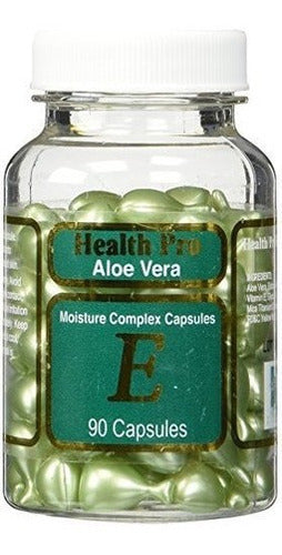 Aceite de Aloe Vera y Vitamina E con  90 Cápsulas