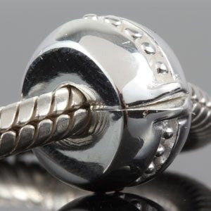 Clip Lock Charm Auténtico Plata De Ley 925 Tapones De Clips