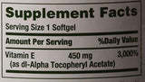 Las Píldoras Y El Suplemento De La Vitamina E De Nature's