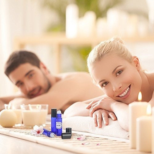Botellas De Rodillo De Aceites Esenciales De 24,10 Ml - Azul