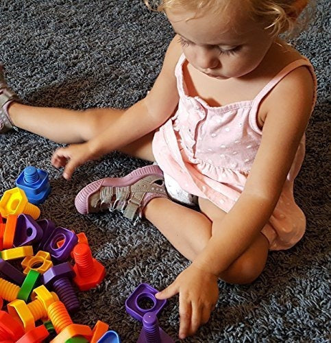 Juguetes y tuercas jumbo para niños De Construcción