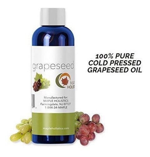 Aceite De Semilla De Uva Puro Para El Cabello La Cara