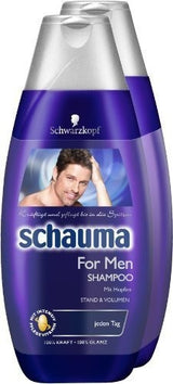Shampoo de uso diario para hombre (2 x 400 ml)