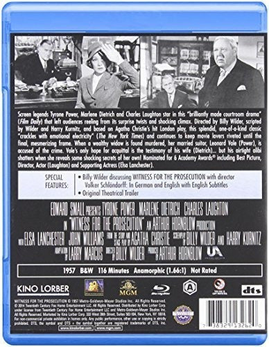 pelicula Testigo De La Fiscalía blu ray