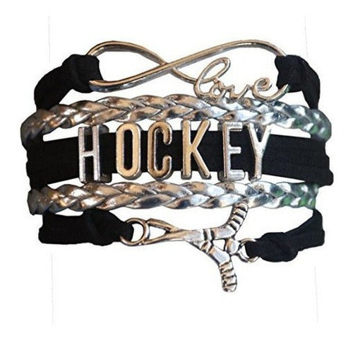 Bracelet Hockey Jewelry Infinity Love