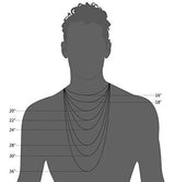 Collar De Cadena de acero