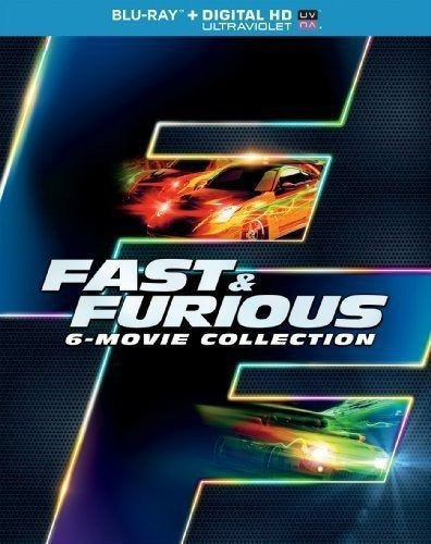 Colección De 6 Películas Rápidas Y Furiosas [blu-ray]