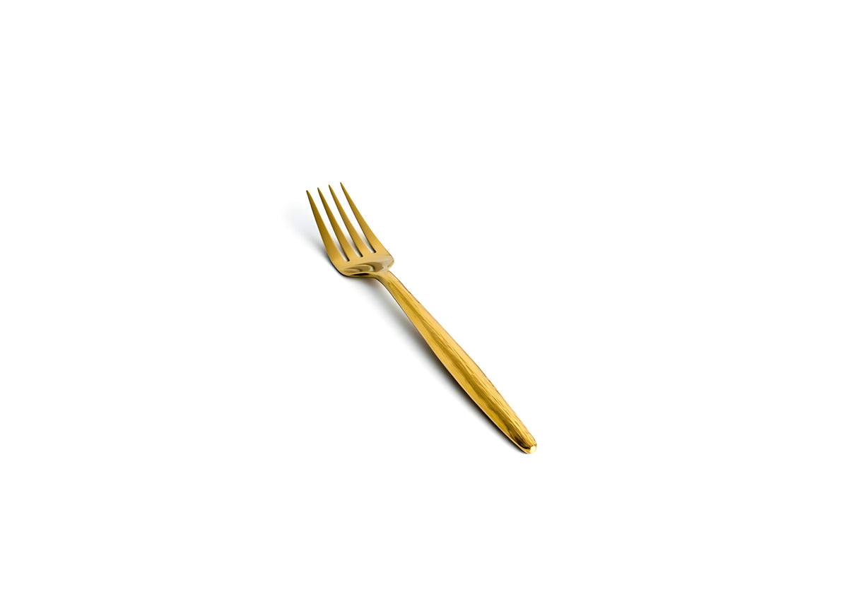 Tenedor de Ensalada Owen 7.5", pack de 12 piezas, Matte Brass