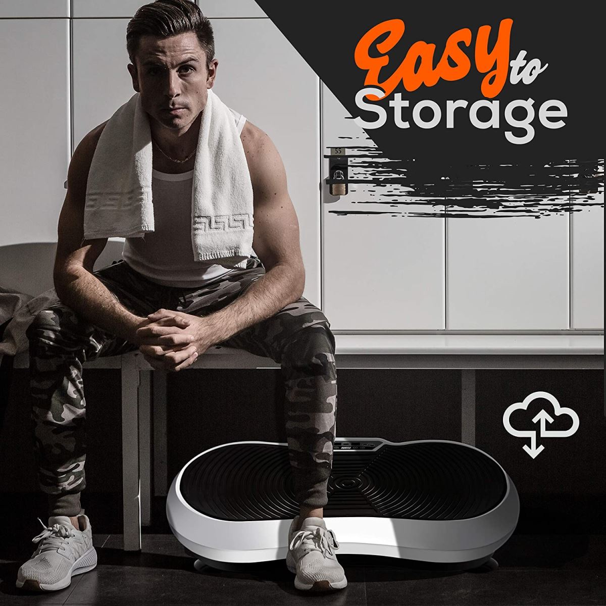 Máquina de ejercicios con vibración