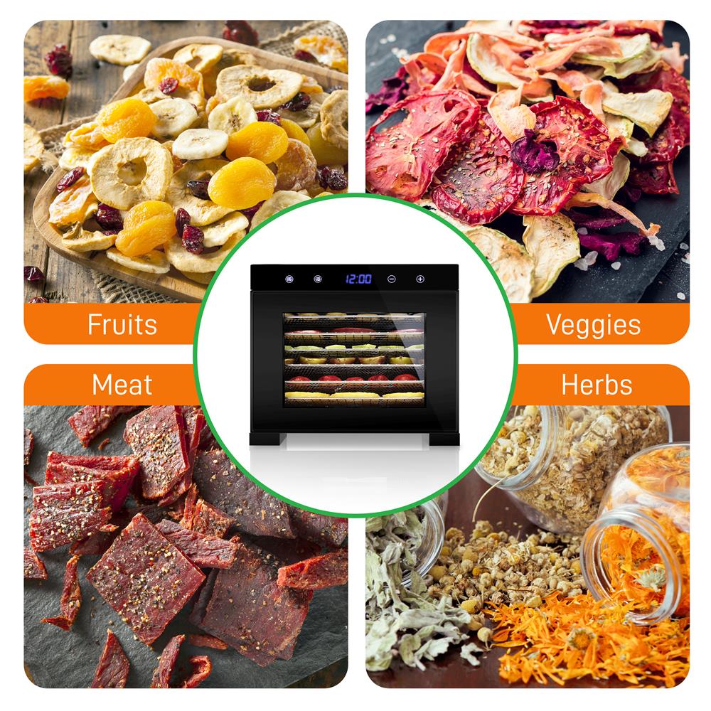 Deshidratadora de alimentos NUTRICHEF NCDH6S.5