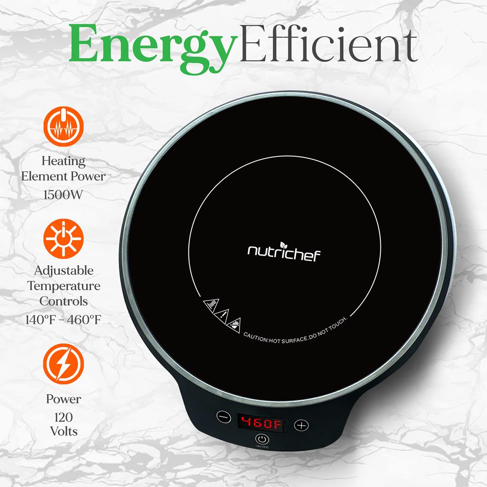 Estufa de inducción portátil NUTRICHEF NCIT1S