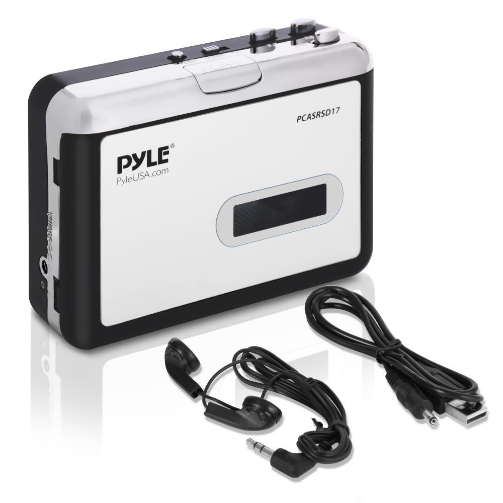 convertidor retro Walkman, cassette a MP3 PYLE-HOME PCASRSD17.5