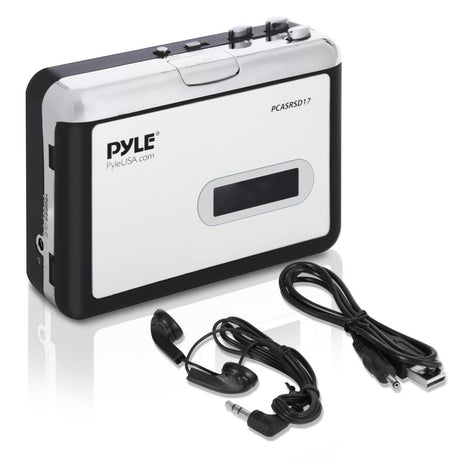 convertidor retro Walkman, cassette a MP3 PYLE-HOME PCASRSD17.5