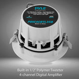 Parlantes de montaje en pared PYLE-HOME PDIC4CBTL35B