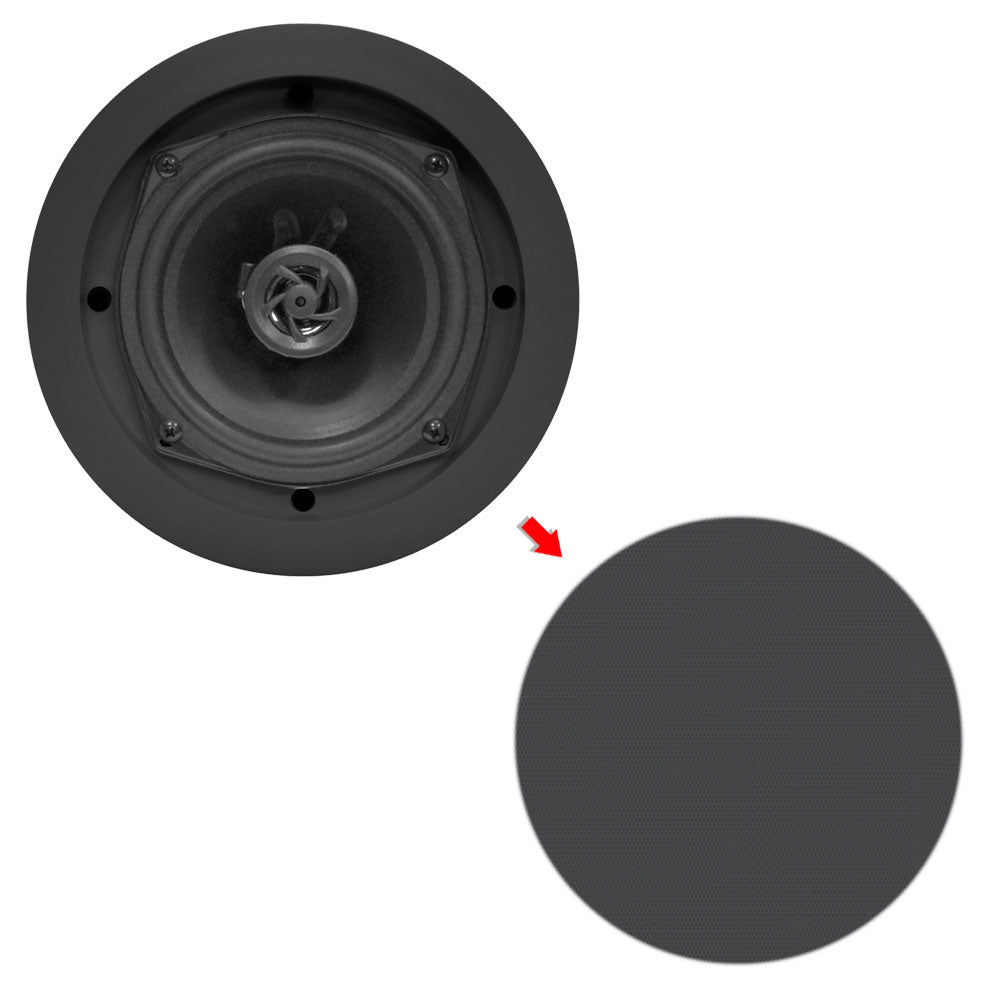 Parlantes de bocinas para empotrar PYLE-HOME PDIC51RDBK