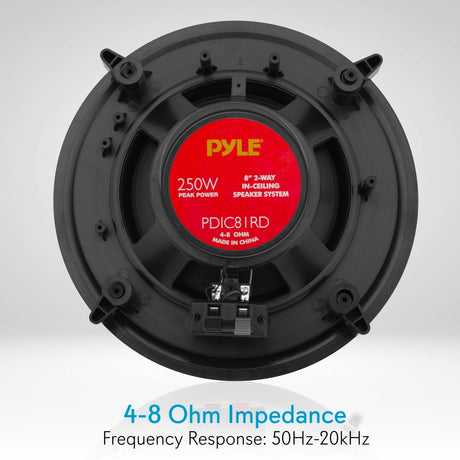 Parlantes o Sistema de altavoces PYLE-HOME PDIC51RDBK